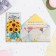 The envelope for the money "A wonderful birthday!" Sunflowers, 16.5 x 8 cm