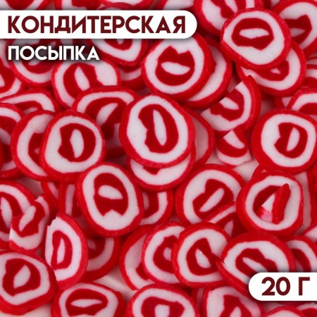 Confectionery sprinkling "lips", 20 g
