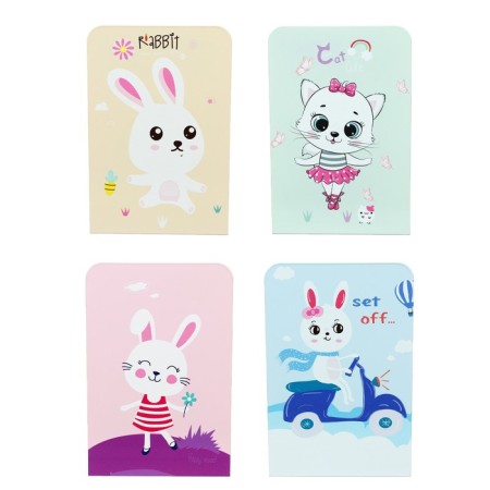 Book stands "animals", 2 pieces, mix