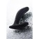 MYSTIM Twisting Tom, silicone, black color, 13 cm