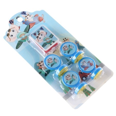 Printing color "animals", set 4 pcs., Stamping pillow-5