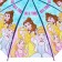 Children's umbrella. Princesses, 8 knitting d = 86cm