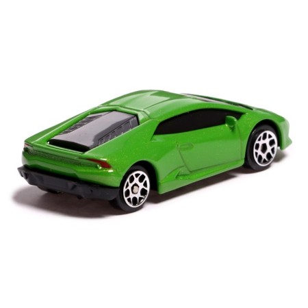 Metal machine Lamborghini Huracan LP610-4, 1:64, green color-2