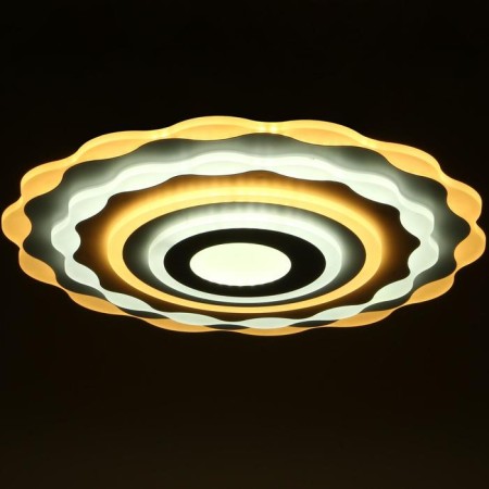 Люстра с ПДУ 02001/1 59Вт LED 3000-6000К, белый, 50х50х11 см-4
