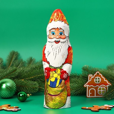 New Year. Chocolate figure "Santa Claus", 250 g