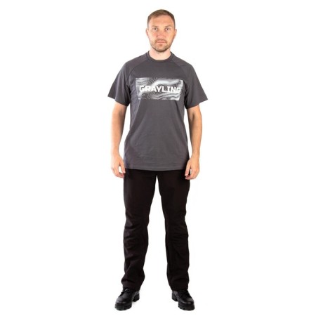Grayling Riverbad T-shirt, Cotton, Graphite, XL-2