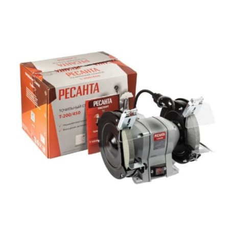 Current machine "Resanta" T-200/450, 450 W, 2950 rpm, 200x20x12.7 mm, 220 B