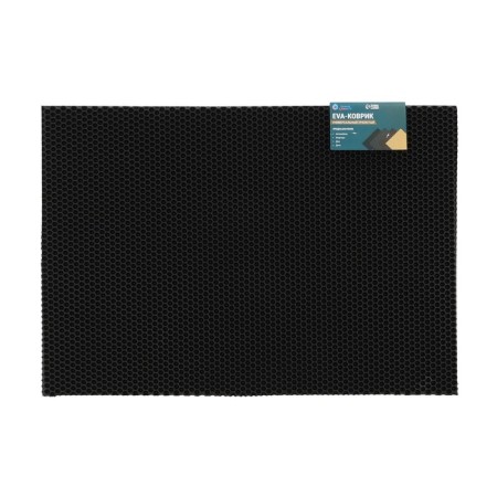 Rug EVA Universal Grand Caratt, honeycomb 46 x 66 cm, black-1