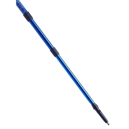 ATEMI tracking sticks, telescopic, 18/16/14 mm, twist lock, anti-shock, size 65-135 cm, blue color blue-2