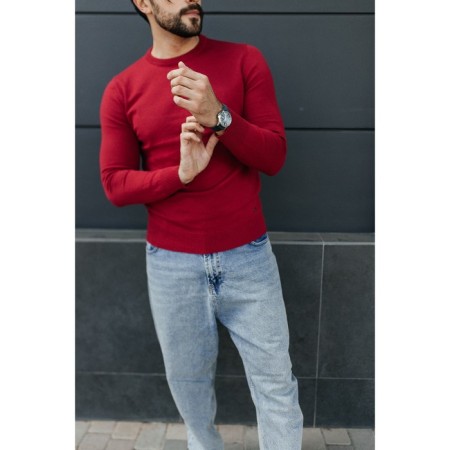 Jumper male ise, size 56, red color-5