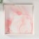 Standing interior ceramics "pink marble" square 30x30 cm