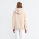 Hudy female minku: casual collection beige color, pr 48