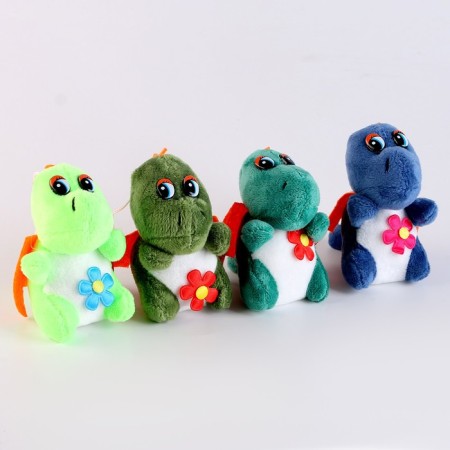 Suspension "Dragon" with a flower, 9 cm, color mix-3