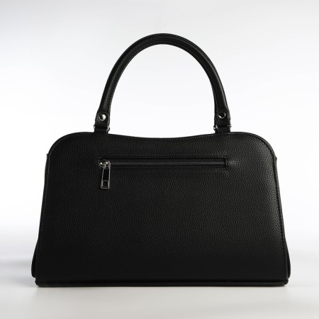 Female bag Textura, tout, average size, black color-3