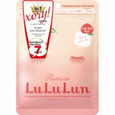 Маска для лица LuLuLun «Персик из Яманаси», увлажняющая и улучшающая цвет лица, 7 шт