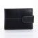 Male purse on the button, black color