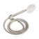 Bath mixer RMS SUS124-009E, single-leaf, with shower watering can, chrome