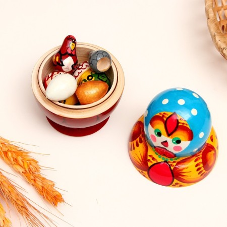 Finger theater in the case "Ryaba chicken" mix-1