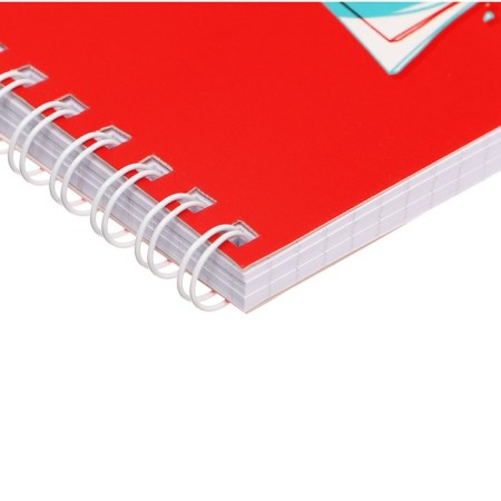 Notepad A6 60 sheets in the Meshu "Kawaii" cage, matte lamination, selective UV-lace-1