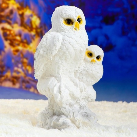 Garden figure "Owls Polar" 33cm-3