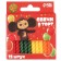 Set of candles for the cake "Happy Birthday", 12 pieces, cheburashka