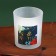 New Year's candle in a glass "Hello Winter", aroma spruce cones, 7 x 7 x 8.5 cm.