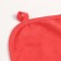 Children's towel, corner, terry, size 90x105 cm, color coral