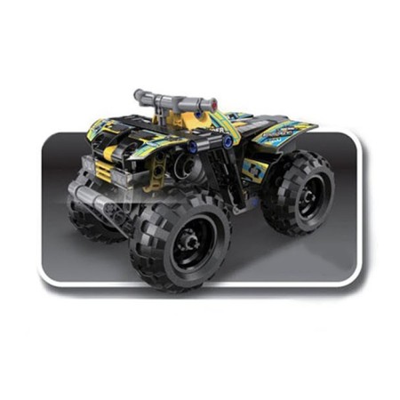 Designer with an inertial mechanism "Racing Sportser", 125 parts-2