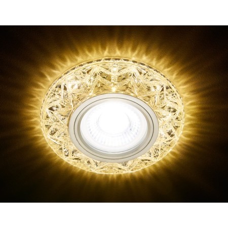 Ambrella Light Lumber built -in LED, G5.3, 3W, Chrome Color, D = 60 mm
