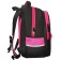 School backpack, 40 x 33 x 19 cm, ergonomic back, Stavia "anime", black/purple