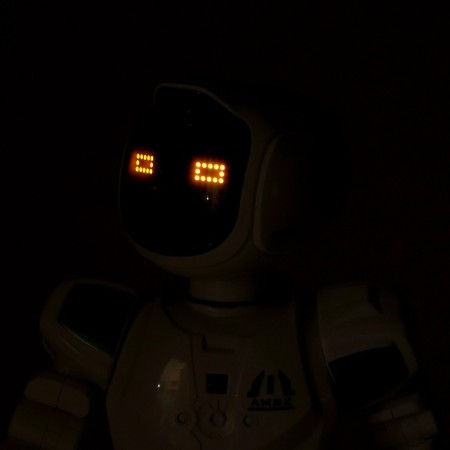 Robot Radio -controlled "Astronaut", Russian dubbing, works from the battery-14