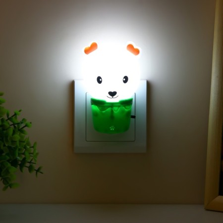 Nightlight "Bear in the basket" 1W 6x6x10 cm Risalux-2