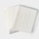 Savanna white linen washing plates, 30 pieces, white color