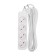 Extension cord Standard 4 nests, 5m, 2x1.0mm², b/s, white rexant