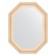 Mirror in the baguette frame, old gypsum 82 mm, 65x85 cm