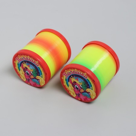 Spring - Rainbow "Cute", pony, d = 5 cm-3