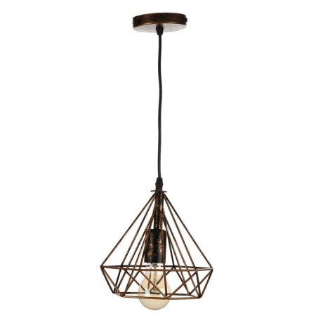 Bayerlux lamp "Bloom" 1x40W E27 Black-gold 25x20x100 cm.-2