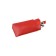 Glasses for glasses, 17.7 × 0.5 × 8.5 cm, red color