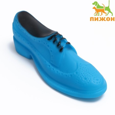 Brying toy "Ship" for dogs, 17 cm, blue