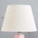 Alberte table lamp E27 40W pink 25x25x36cm Risalux