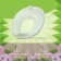 Seat toilet seat, baby, 37 × 32 cm, polyurethane foam, green