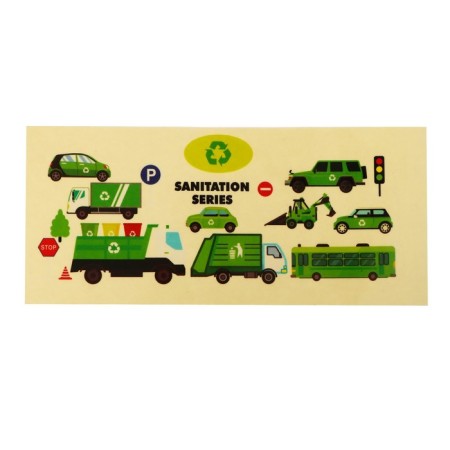 Set of gaming "Road Service", cars 12 pieces, road signs, playing field-1