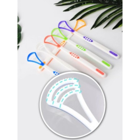 Brush for cleaning the tongue, mix-10