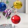 Suvenir glass "Crystal apple tree with colored apples" 14x14x17 cm