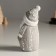 Souvenir Ceramics Light "Santa Claus with heart" 8.3x7.5x16.5 cm