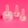 A set for feeding puppies and kittens (a bottle of 60 ml, nipple and ruff)