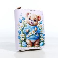 Lightning wallet, white color