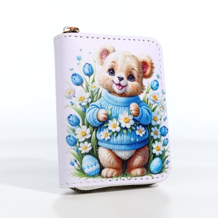 Lightning wallet, white color