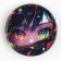 The icon of the sunset "Neon Eye", d = 38mm