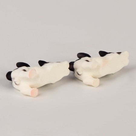 Miniature Puppet "Multi -colored cat", set 2 pcs., Size 1 pc. - 1.5 × 3.5 × 2.5 cm-3